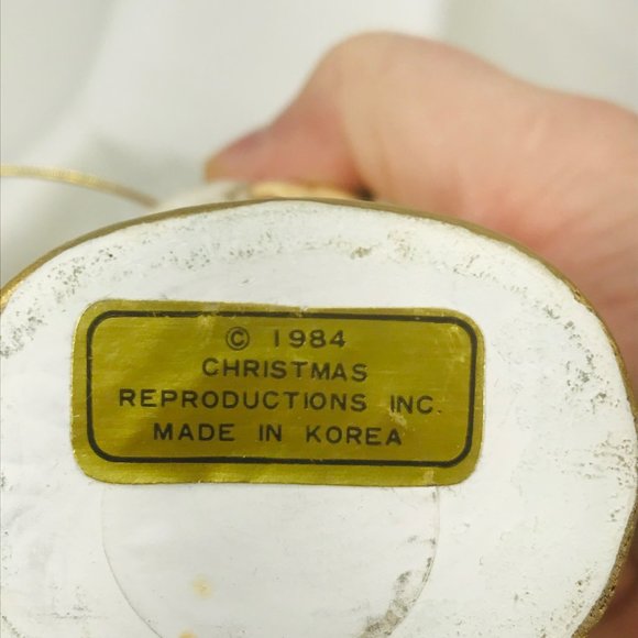 Vintage Christmas Reproductions Memories Of Santa Ornament 1905 Preowned In Box - Picture 6 of 9